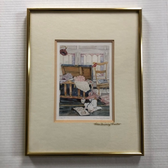 Canadian Helen Downing Hunter Signed Framed Print - Picture 1 of 11
